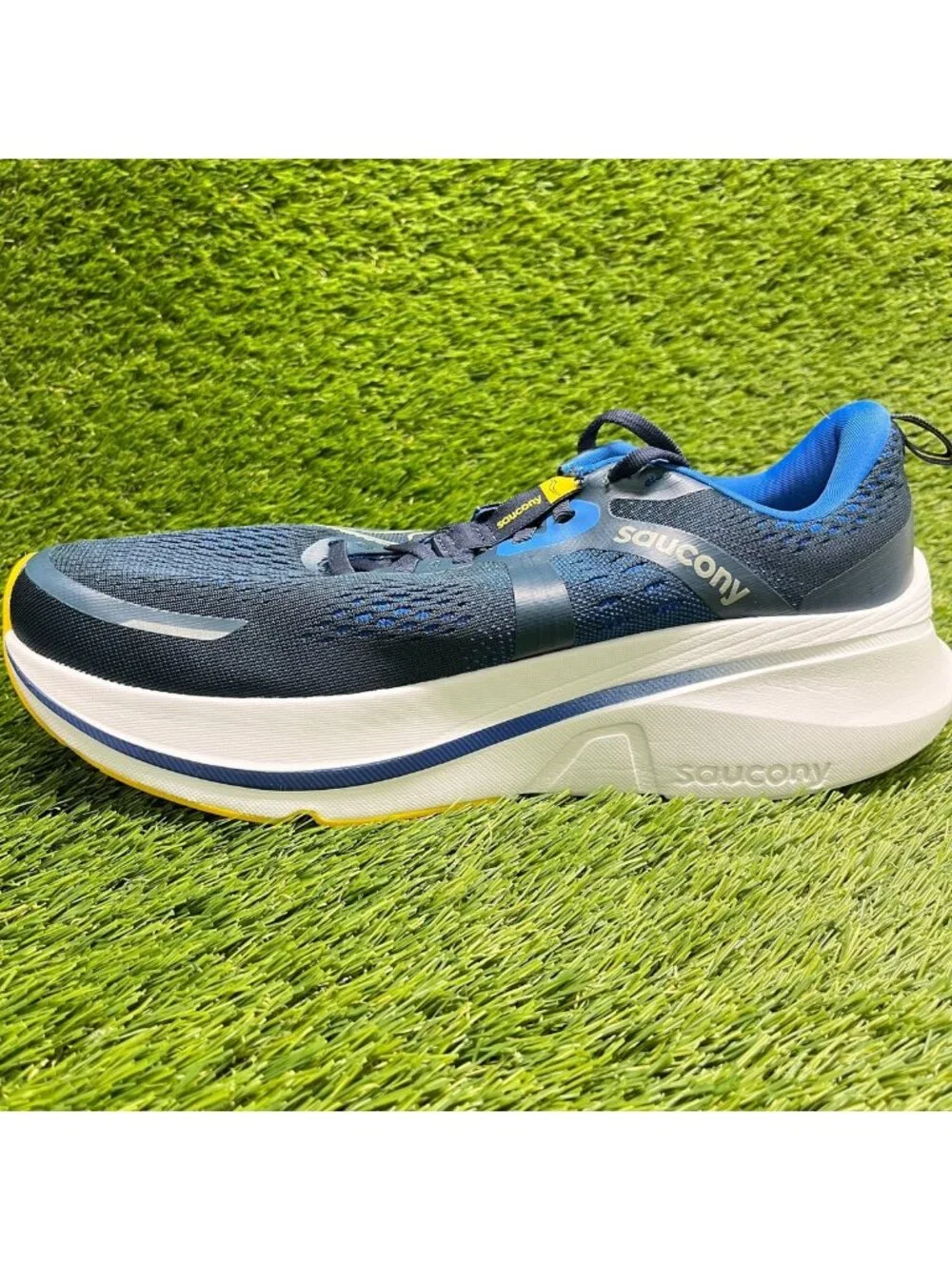 Saucony Guide 18 Mens Size 10.5 Blue Athletic Running Walking Shoes Sneakers